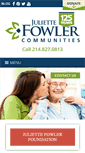 Mobile Screenshot of fowlercommunities.org